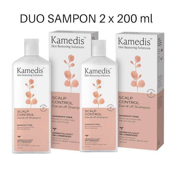 SCALP CONTROL - KORPÁSODÁS ELLENI SAMPON 2 x 200 ml